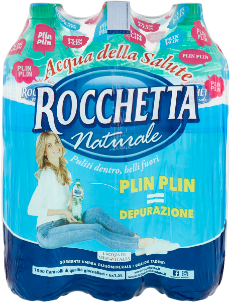 ROCCHETTA STILL WATER PET 1 LT (6 in a box)