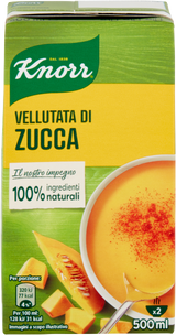 KNORR SOUP VELLUTATA OF PUMPKIN BRICK 500 ML (12 in a box)