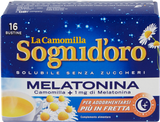 SOGNI D'ORO CHAMOMILE MELATONIN SOLUBLE FILTERS X16 (12 in a box)