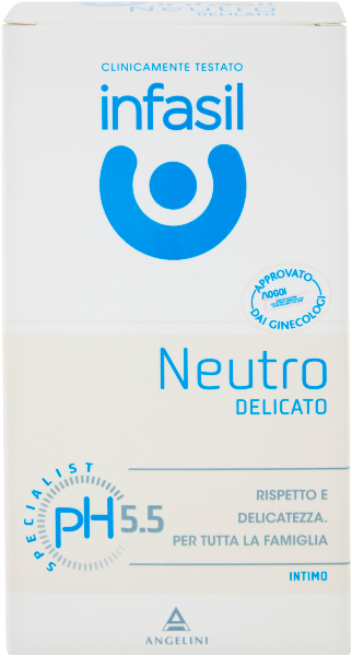 INFASIL SOAP INTIMO NEUTRO DELICATO PH 5.5 200 ML (12 IN A BOX) –   - The best E-commerce of Italian Food in UK