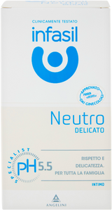 INFASIL INTIMATE WASH NEUTRO DELICATE PH 5.5 200 ML (12 IN A BOX)