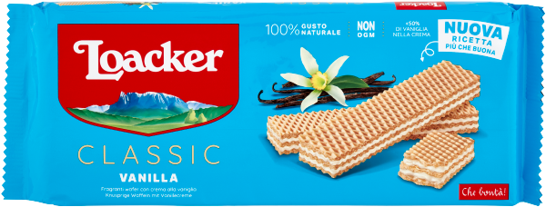 LOACKER WAFER CLASSIC VANILLA 175 GR (18 in a box)