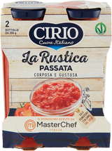 CIRIO PASSATA DI POMODORO RUSTICA 350 GR X2  (6 in a box)