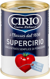 CIRIO CONCENTRATO DI POMODORO SUPERCIRIO TIN 140 GR (24 in a box)