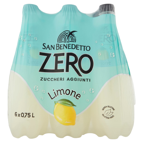 SAN BENEDETTO ZERO LIMONATA PET 750 ML (6 in a box)