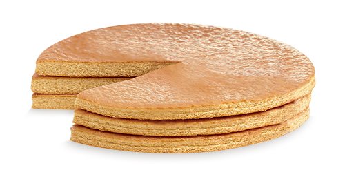 VICENZI CAKE BASE PER TORTA SPONGE X3 400 GR (8 in a box)