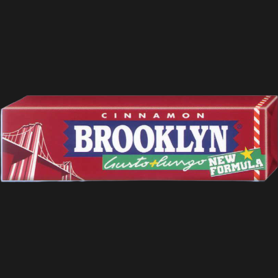 BROOKLYN CHEWING GUM CINNAMON STICK 27 GR (20 in a box)