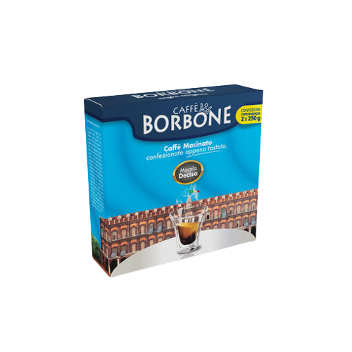 BORBONE COFFEE GROUND DECISA 250 GR X2 (8 in a box)