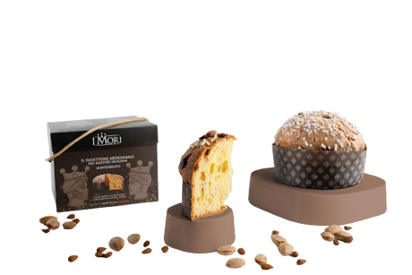 MORI PANETTONE ARTIGIANALE MANDORLATO 900 GR (12 in a box)
