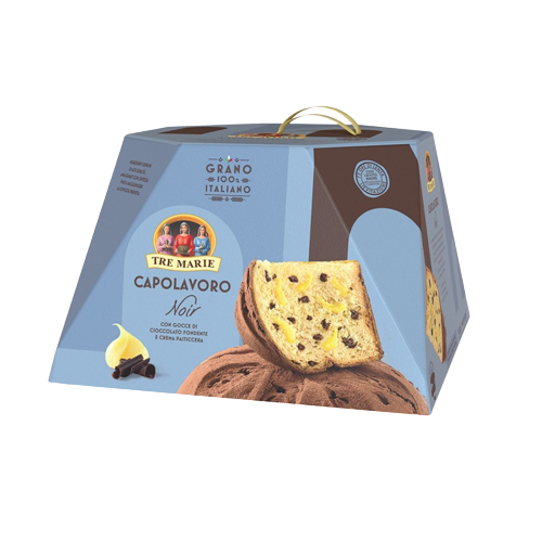TRE MARIE PANETTONE CAPOLAVORO NOIR 750 GR (12 in a box)