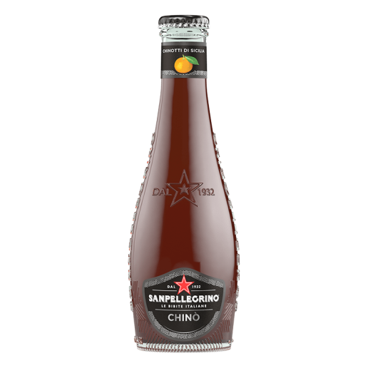 SAN PELLEGRINO CHINO' CHINOTTO GLASS 20 CL X4 (6 in a box)