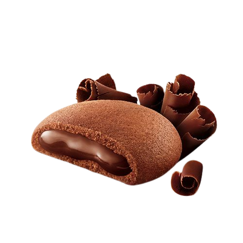 GRISBI' BISCOTTI STUFFED CREAM CHOCOLATE 135 GR (12 in a box)