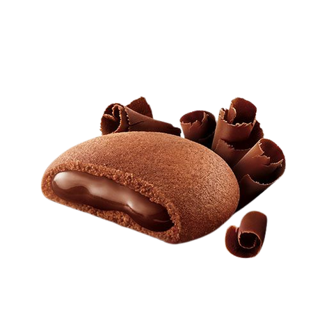 GRISBI' BISCOTTI STUFFED CREAM CHOCOLATE 135 GR (12 in a box)