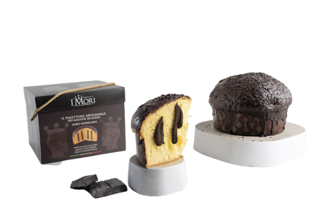 MORI PANETTONE ARTIGIANALE NERO MODICANO 900 GR (12 in a box)