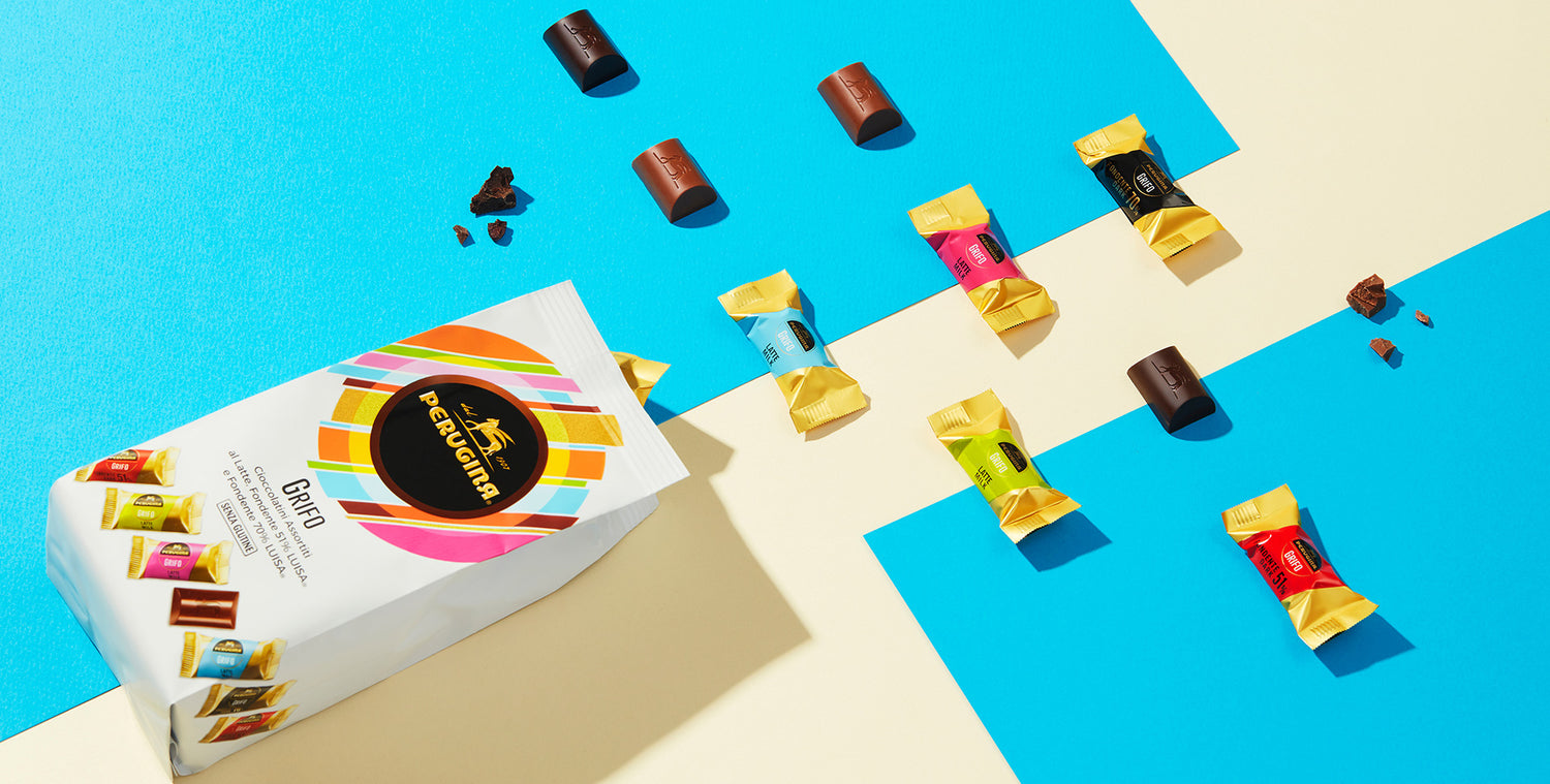 PERUGINA GRIFO PRALINES ASSORTED 180 GR (12 in a box)