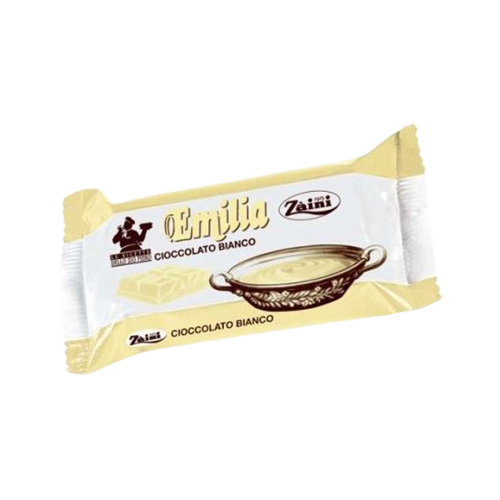 ZAINI EMILIA CHOCOLATE WHITE 200 GR (24 in a box)