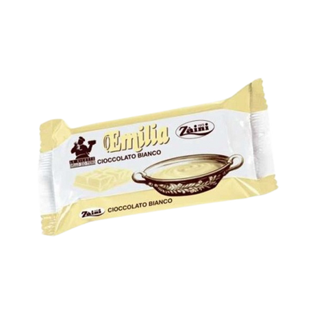 ZAINI EMILIA CHOCOLATE WHITE 200 GR (24 in a box)