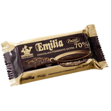 ZAINI EMILIA CHOCOLATE DARK EXTRA 70% COCOA 200 GR (24 in a box)