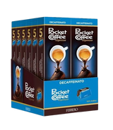 FERRERO  POCKET COFFEE PRALINES ESPRESSO DECAFFEINATED T5 62 GR (12 in a box)
