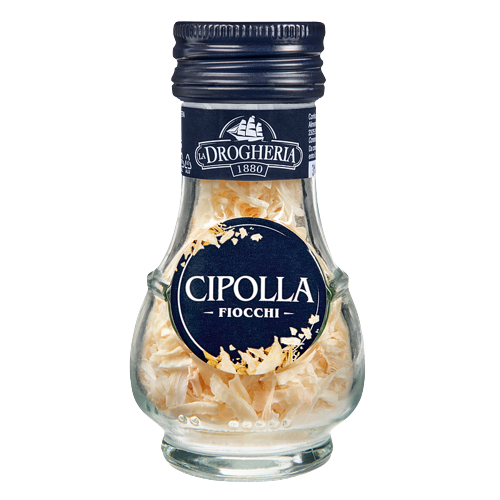 DROGHERIA ALIMENTARE SPICES ONION FLAKES 35 GR (6 in a box)