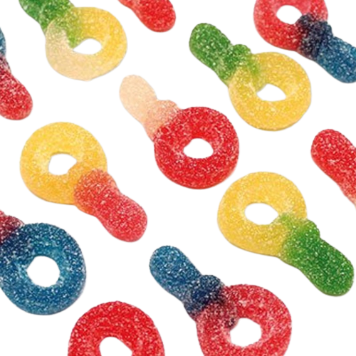 HARIBO CANDY CIUCCIOTTI FRIZZI FRUITS 175 GR (12 in a box)