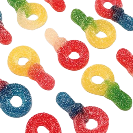 HARIBO CANDY CIUCCIOTTI FRIZZI FRUITS 175 GR (12 in a box)