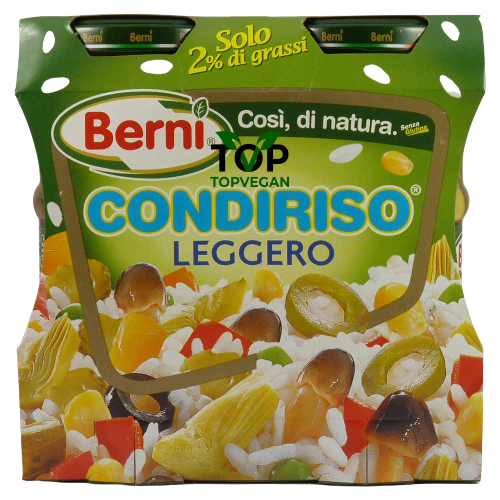 BERNI CONDIRISO LEGGERO LIGHT JAR 300 GR X3  (4 in a box)