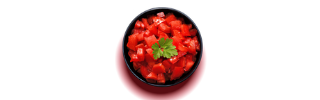 ROSSO GARGANO POMODORI CUBETTATA DI PUGLIA TIN 3 KG (6 in a box)
