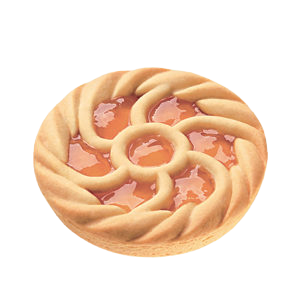ELLEDI CROSTATINE APRICOT X6 240 GR (20 in a box)