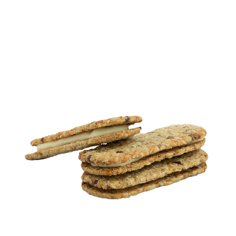 GULLON BISCOTTI CUOR DI CEREALE YOGURT AND RED FRUITS X5 220 GR (8 in a box)