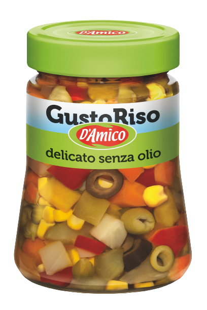 D'AMICO GUSTORISO DELICATE WITHOUT OIL 290 GR (8 in a box)