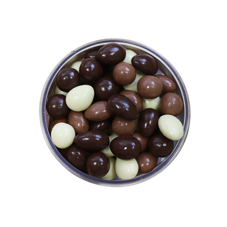 FATINA DRIED FRUITS ALMONDS COVERED CHOCOLATE MIX 160 GR (12 in a box)