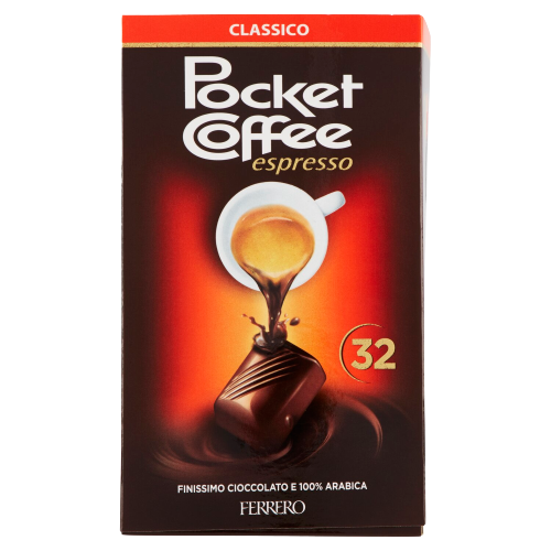 FERRERO POCKET COFFEE PRALINES ESPRESSO CLASSIC T32 400 GR (8 in a box)