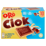 SAIWA ORO CIOK BISCOTTI MILK CHOCOLATE X10 250 GR (14 in a box)