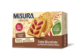 MISURA FIBRE EXTRA BAKERY RUSKS FETTE BISCOTTATE WHOLEMEAL X42 320 GR (12 in a box)