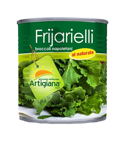 ARTIGIANA SUD BROCCOLI FRIARIELLI NAPOLETANI IN BRINE TIN 800 GR (6 in a box)