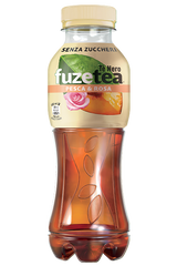 FUZETEA TEA PEACH SUGAR FREE PET 400 ML (12 IN A BOX)