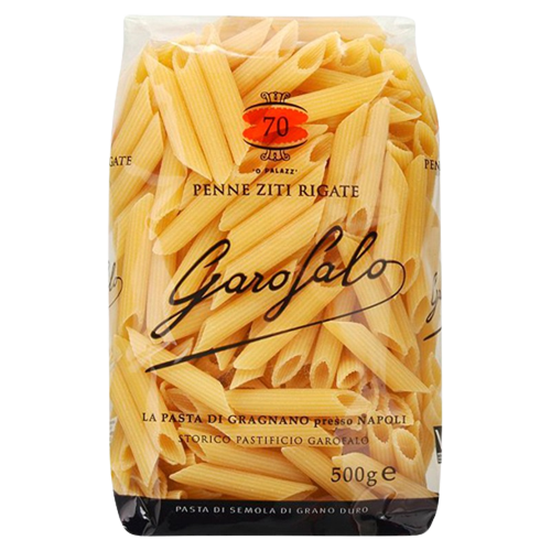 GAROFALO PASTA DI GRAGNANO IGP PENNE ZITI RIGATE N.70 500 GR (16 in a box)