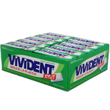 VIVIDENT CHEWING GUM XYLIT MINT SUGAR FREE STICK 58 GR (40 in a box)