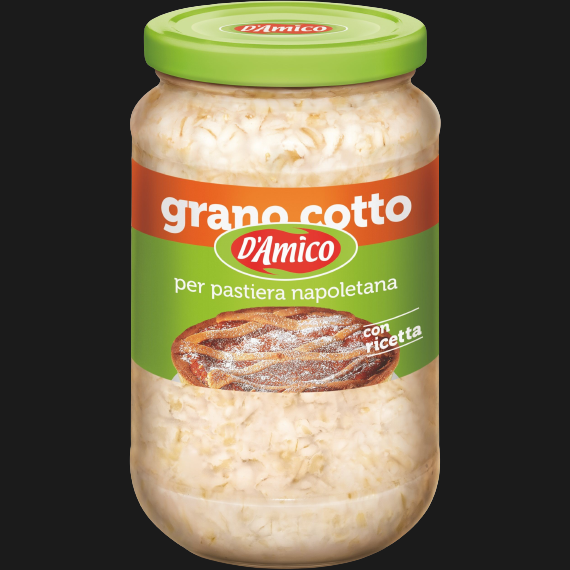 D'AMICO DOLCE AMICO COOKED WHEAT 580 GR (8 in a box)