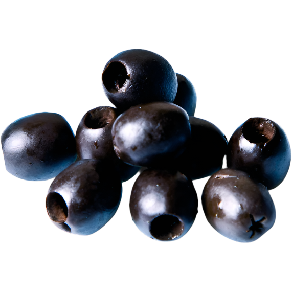 BLACK PITTED OLIVES TIN 4.1 KG