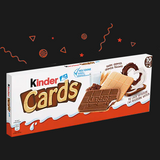 KINDER CARDS WAFER 5 PCS X2 128 GR (20 in a box)