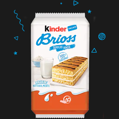 KINDER BRIOSS X10 270 GR (12 in a box)