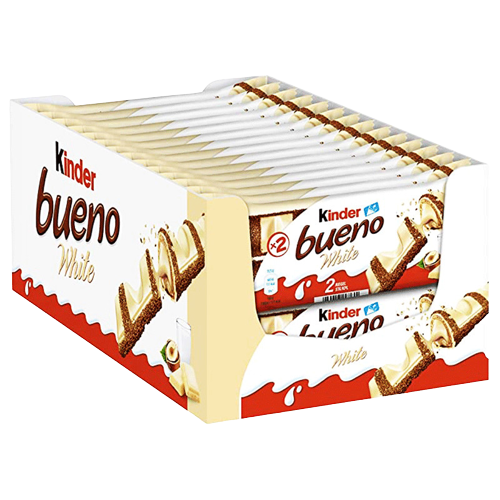 KINDER BUENO WHITE CHOCOLATE T.2 39 GR (30 in a box)