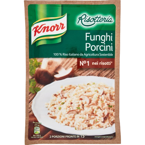 KNORR RISOTTERIA RISOTTO MUSHROOMS 175 GR (15 in a box)
