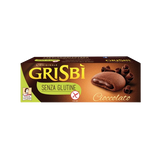 GRISBI' BISCOTTI  STUFFED CREAM CHOCOLATE GLUTEN FREE 150 GR (12 in a box)
