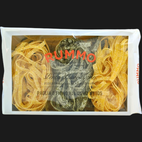 RUMMO PASTA ALL'UOVO PAGLIA E FIENO N.105 250 GR (12 IN A BOX)