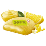 GRISBI' BISCOTTI STUFFED CREAM LEMON GLUTEN FREE 150 GR (12 in a box)