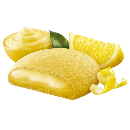 GRISBI' BISCOTTI STUFFED CREAM LEMON 135 GR (12 in a box)