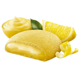 GRISBI' BISCOTTI STUFFED CREAM LEMON 135 GR (12 in a box)
